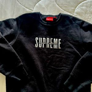 Supreme sweatshirt Supreme World Famous Crewneck